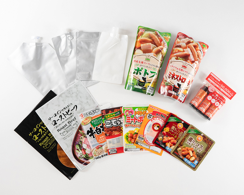 Packaging using various bag products